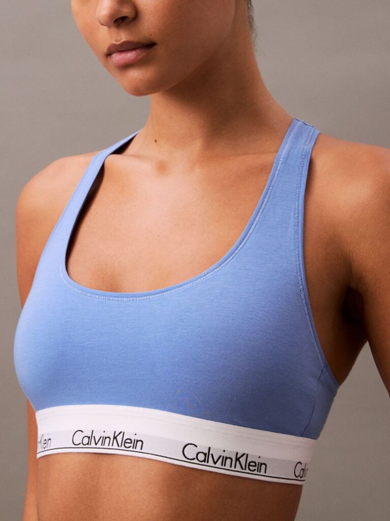 Blue Bralette - Modern Cotton  Women