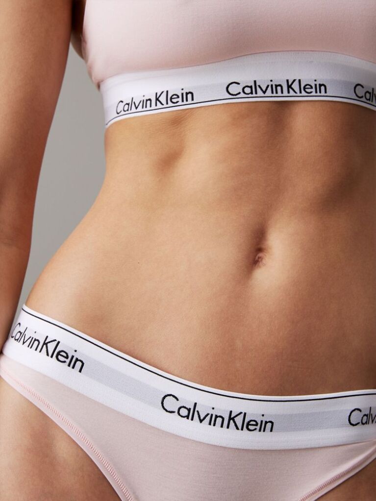Pink Bikini Brief - Modern Cotton  Women