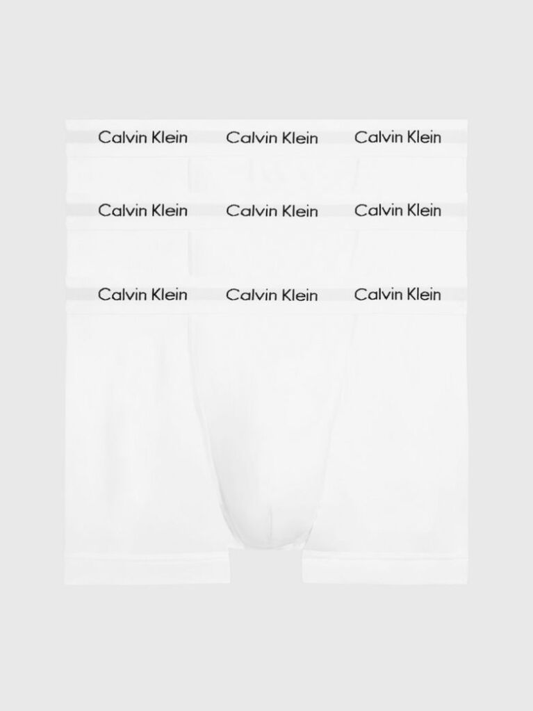 Λευκό Σετ 3 Μπόξερ - Cotton Stretch  Άνδρας