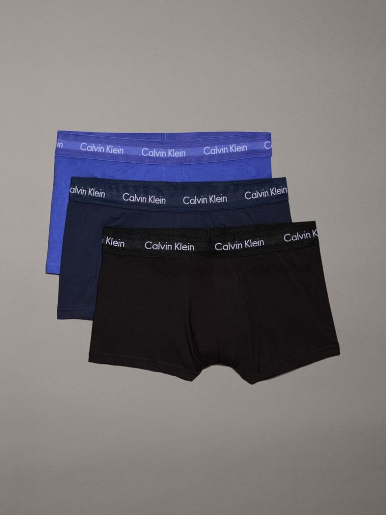 Multi Σετ 3 Χαμηλόμεσα Μπόξερ - Cotton Stretch  Άνδρας