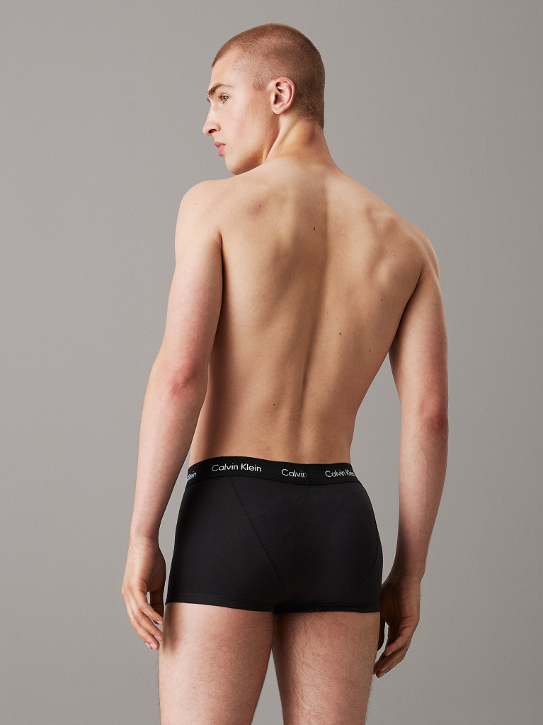 Multi Σετ 3 Χαμηλόμεσα Μπόξερ - Cotton Stretch  Άνδρας