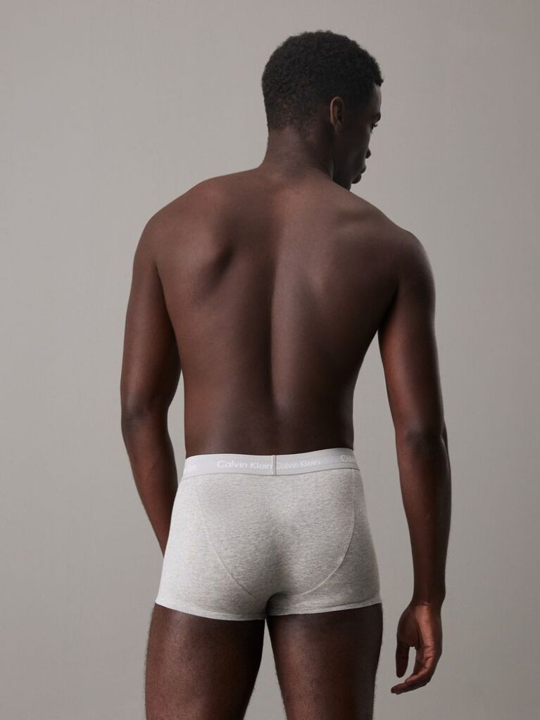 Multi Σετ 3 Χαμηλόμεσα Μπόξερ - Cotton Stretch  Άνδρας