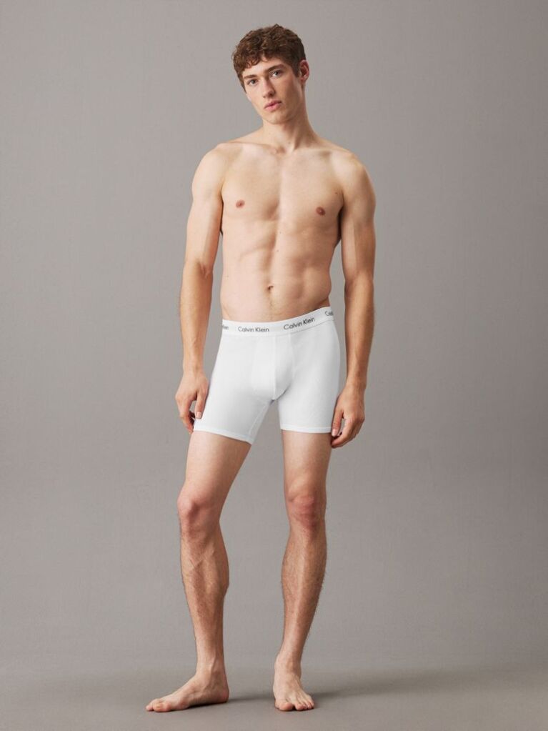 Multi Σετ 3 Μπόξερ - Cotton Stretch  Άνδρας