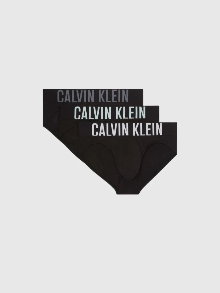 Black 3 Pack Briefs - Intense Power  Men