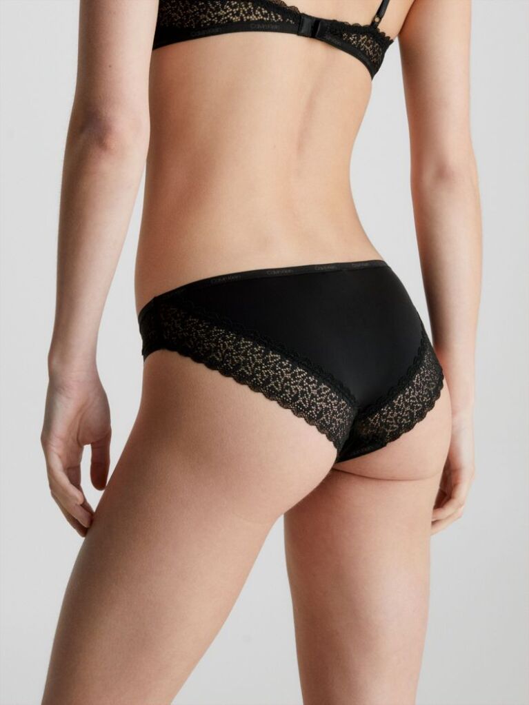 Black Bikini Brief - Flirty  Women