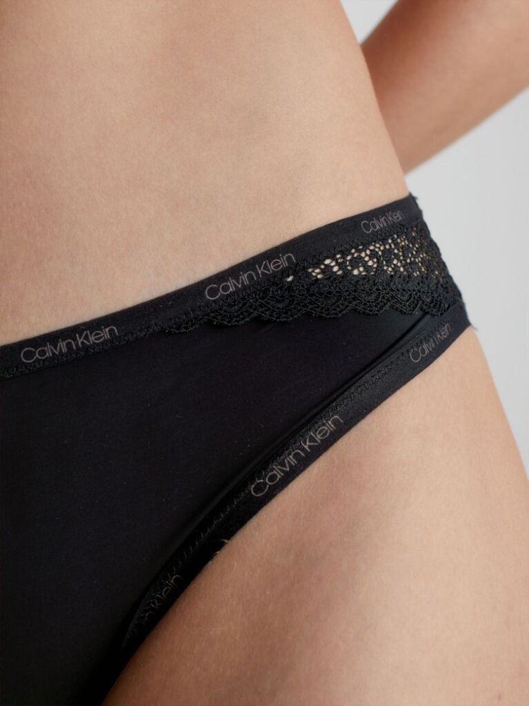 Black Bikini Brief - Flirty  Women