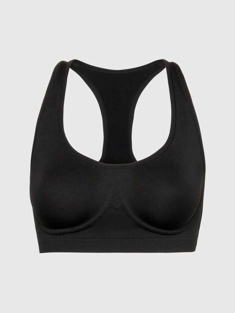 Black Bralette - Bonded Flex  Women
