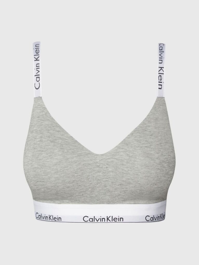 Grey Full Cup Bralette - Modern Cotton  Women