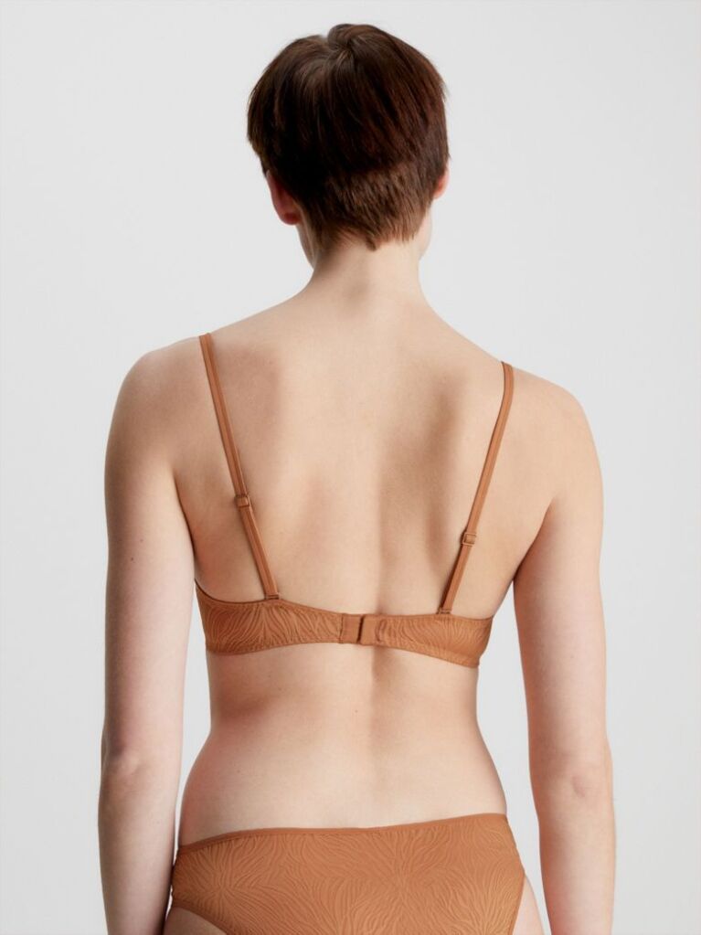 Brown Demi Bra - Sheer Marquisette  Women