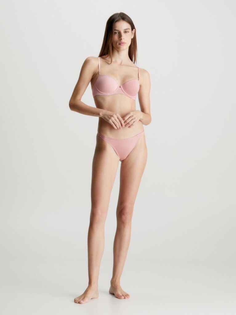 Pink Lift Balconette Bra - Minimalist  Women
