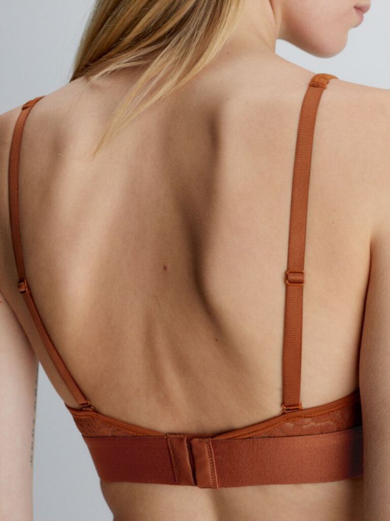 Orange Lace Bralette - Intrinsic  Women