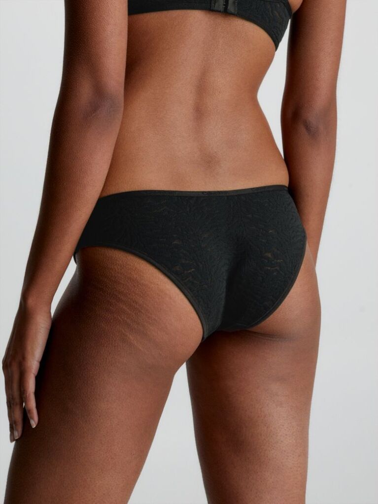 Black Lace Bikini Briefs - Intrinsic  Women
