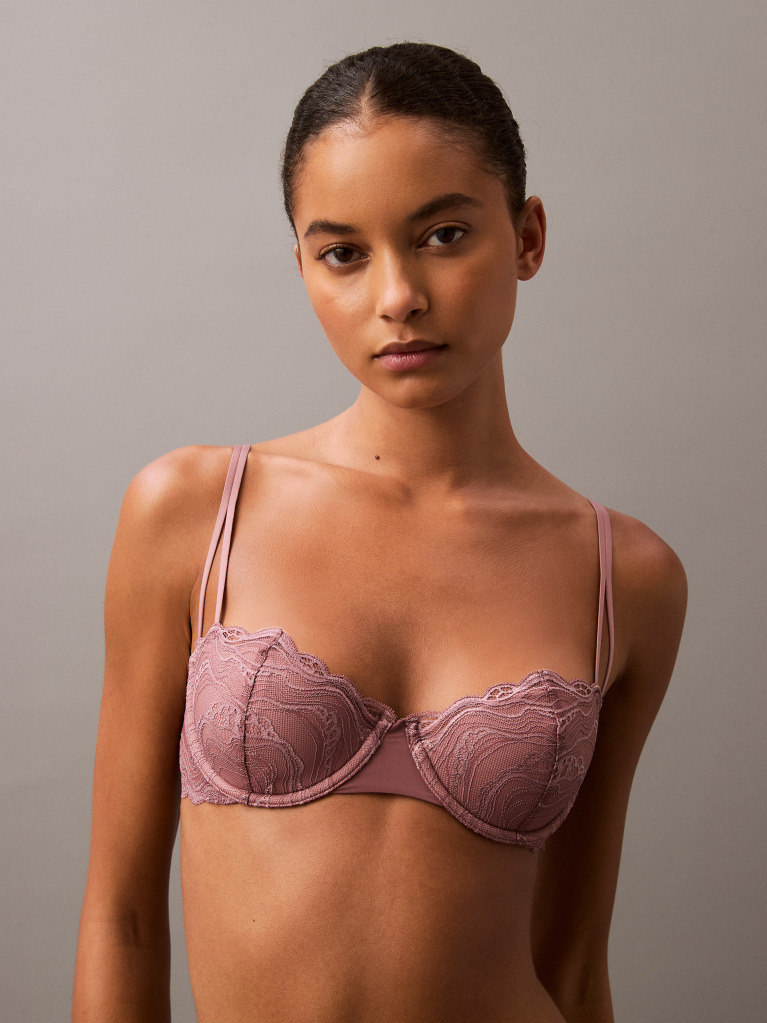 Pink Balconette Bra - CK Instinct  Women