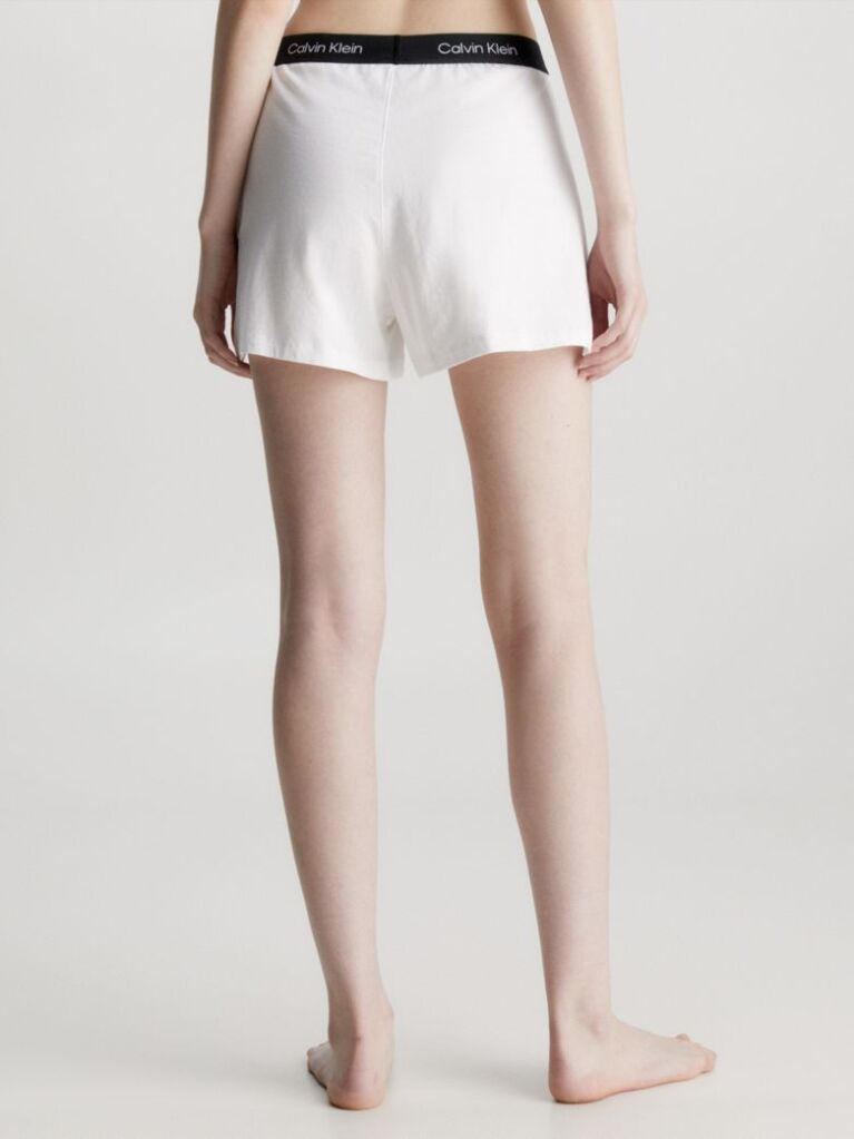 White Pyjama Shorts - CK96  Women