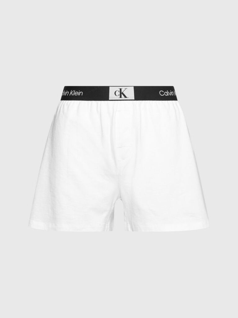 White Pyjama Shorts - CK96  Women