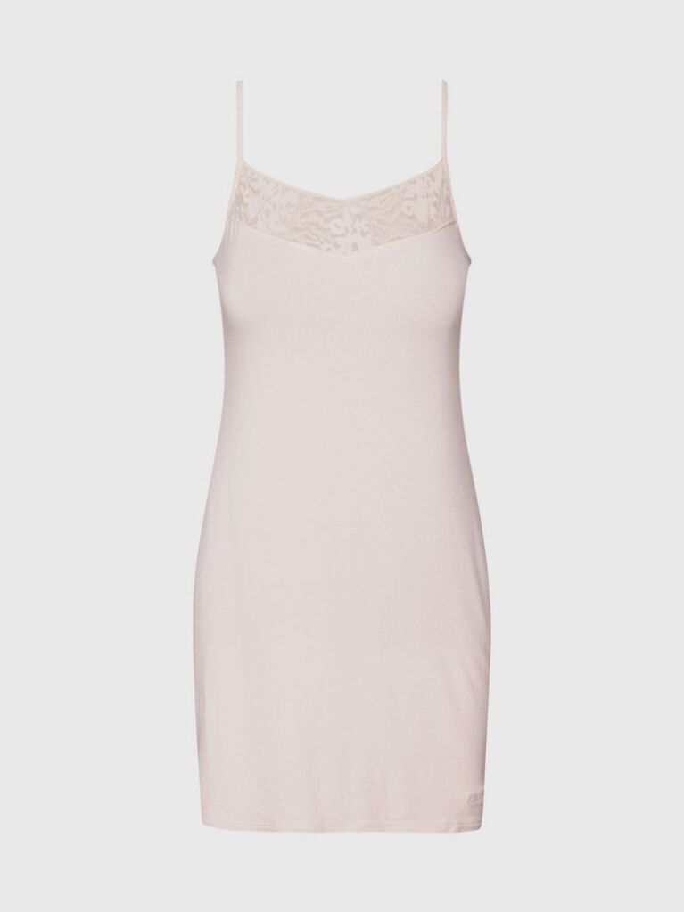 Pink Soft Modal Night Dress - Intrinsic  Women