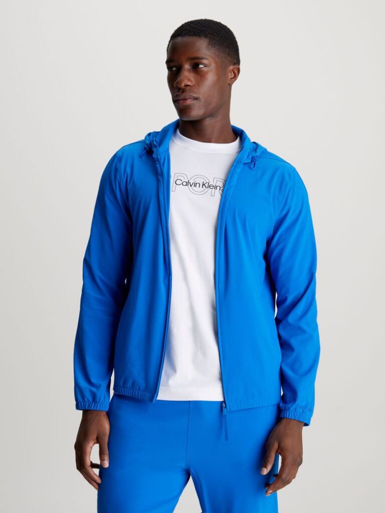 Blue Ripstop Windbreaker  Men