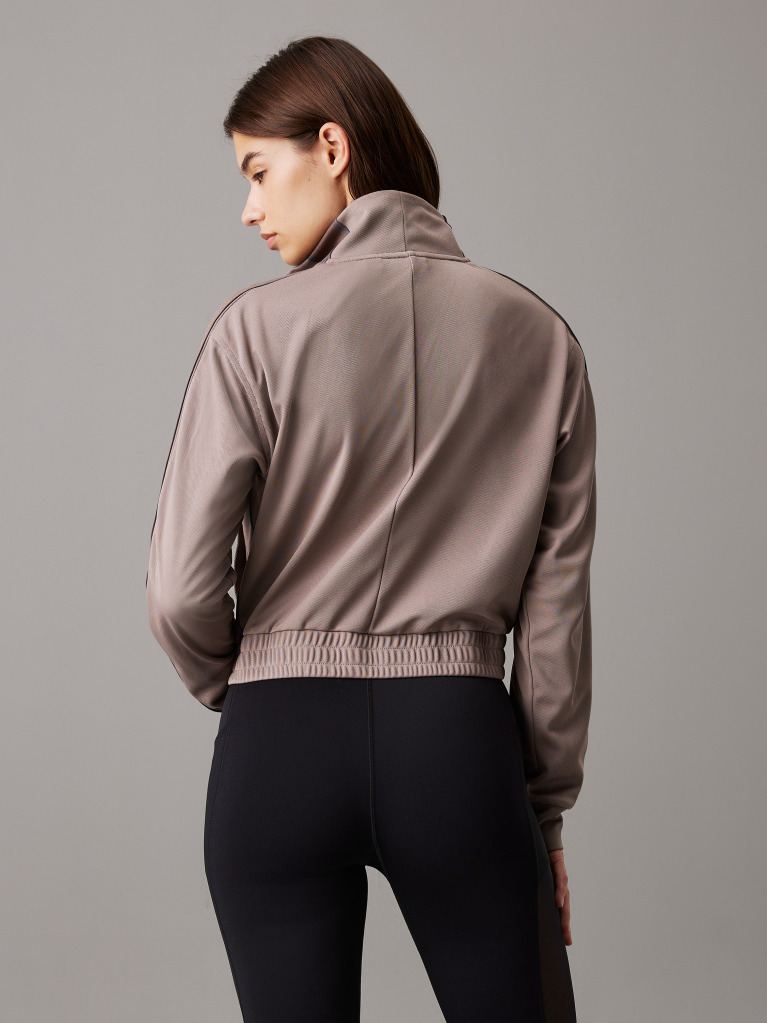 Brown Zip Up Jacket  Women