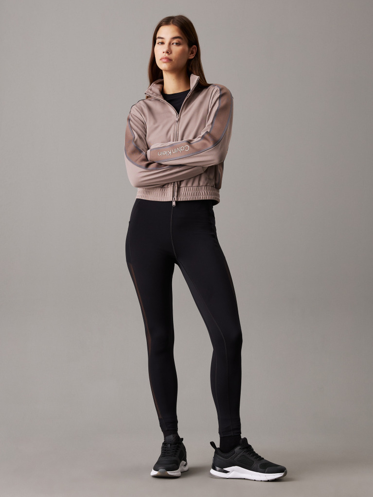 Brown Zip Up Jacket  Women