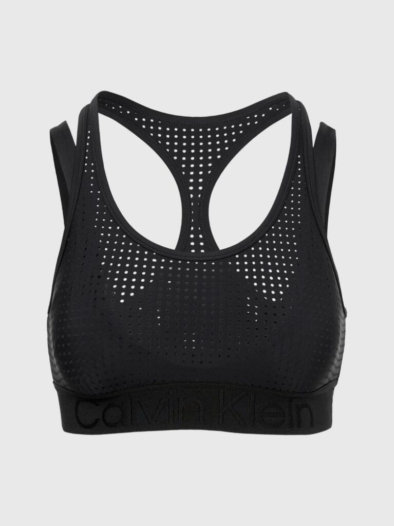 Black Low Impact Sports Bra  Women