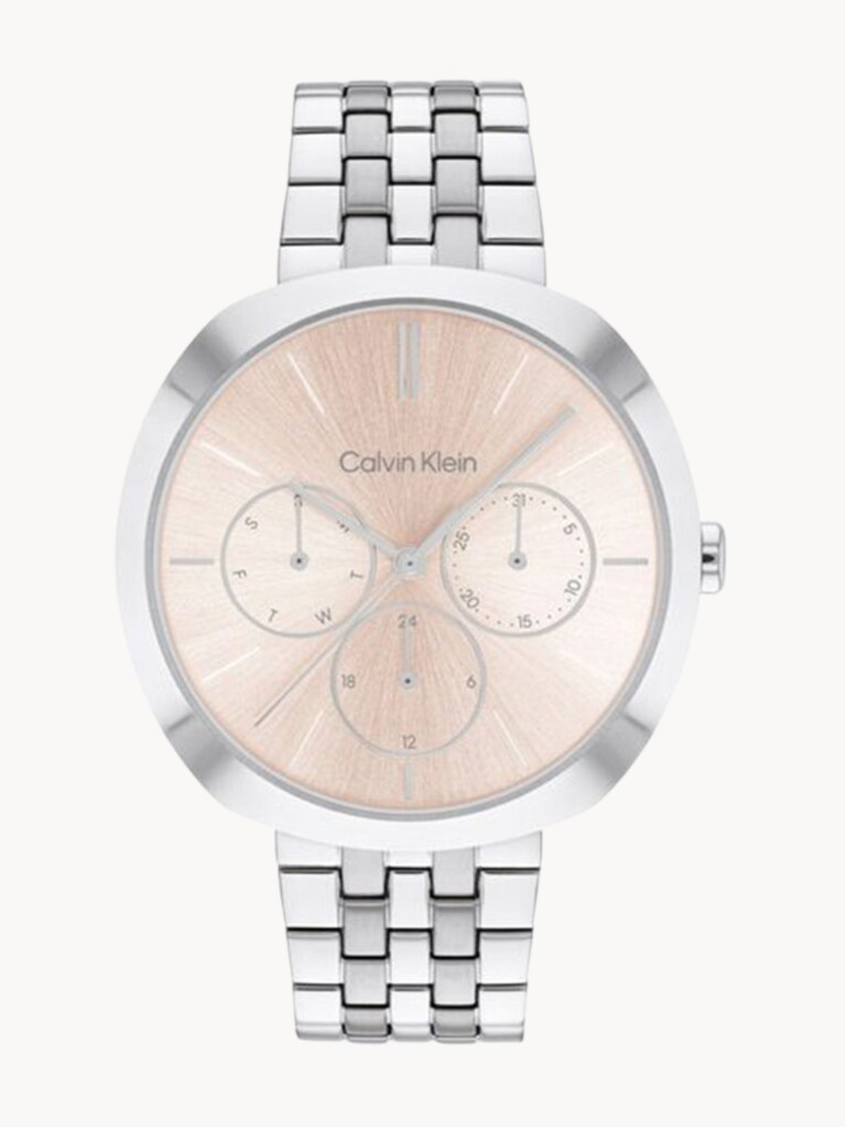 Pink Stainless Steel Watch  Women