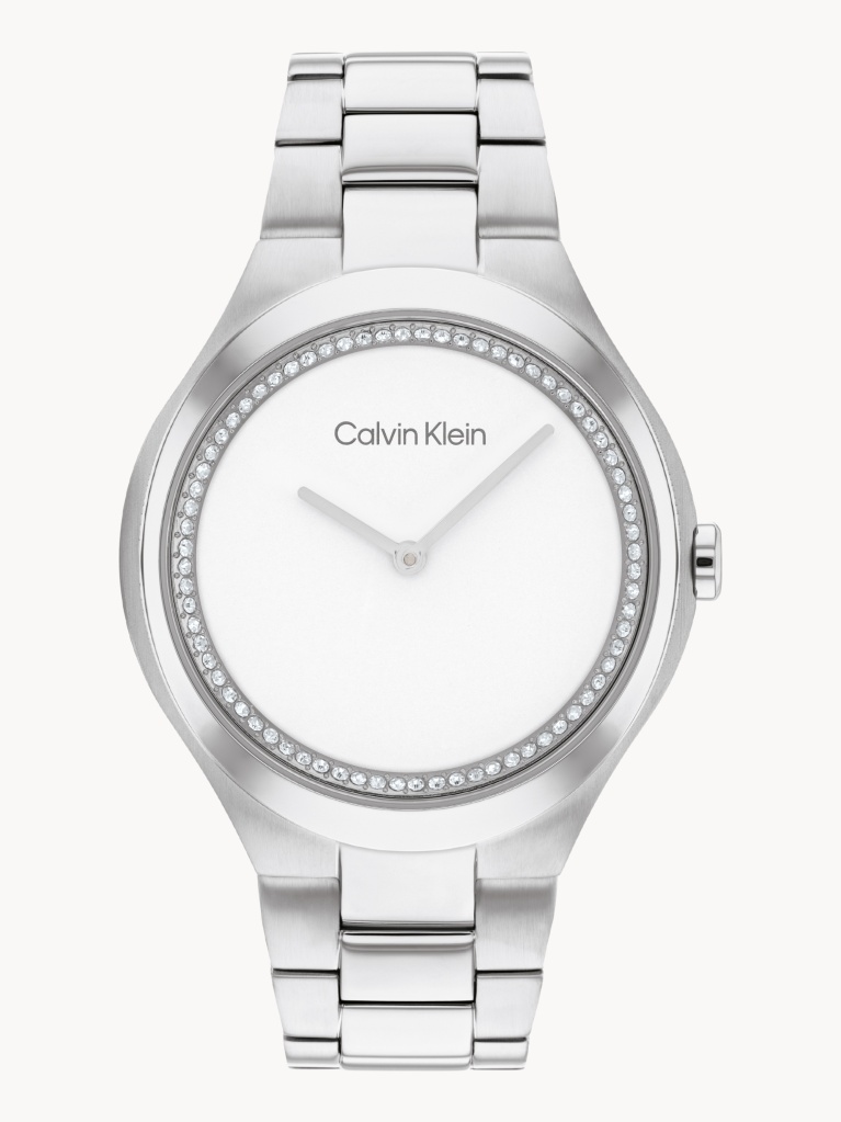 White Stainless Steel Watch  Women