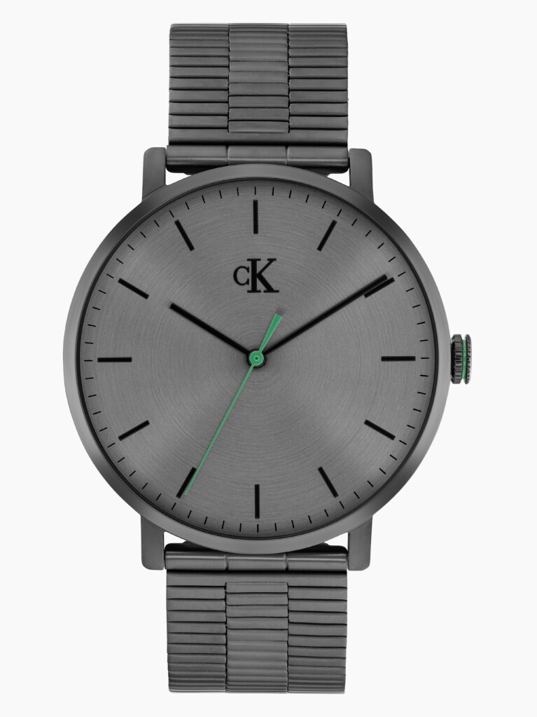 Grey Stainless Steel Bracelet Watch  Men