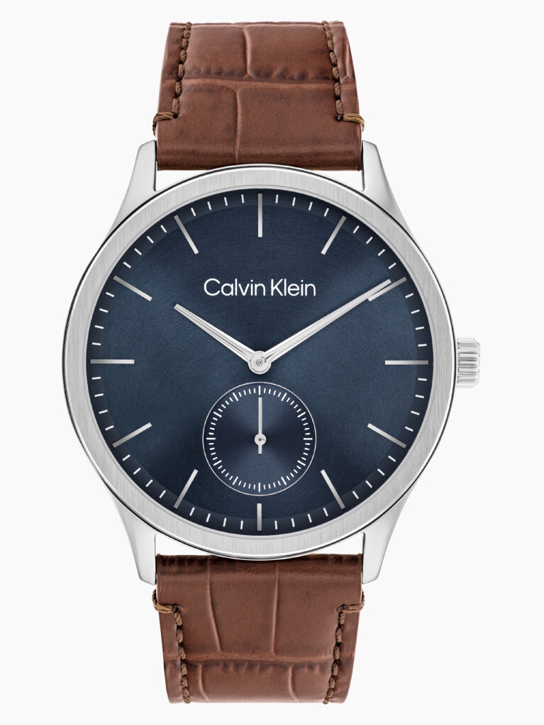 Blue Leather Watch  Men