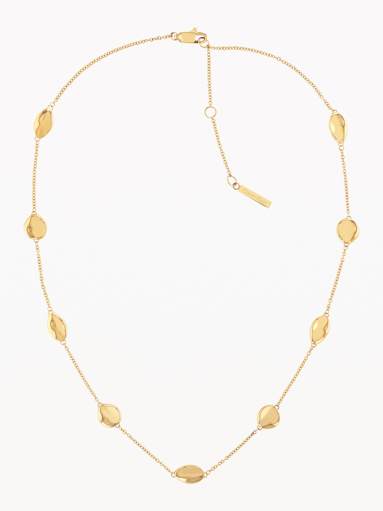 Gold Polished Necklace  Women