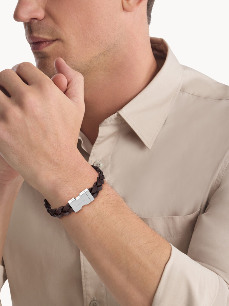 Brown Bracelet - Industrial Hardware  Men