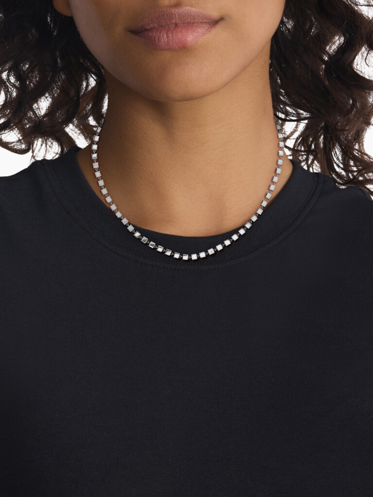 Silver Necklace - Geometric  Women