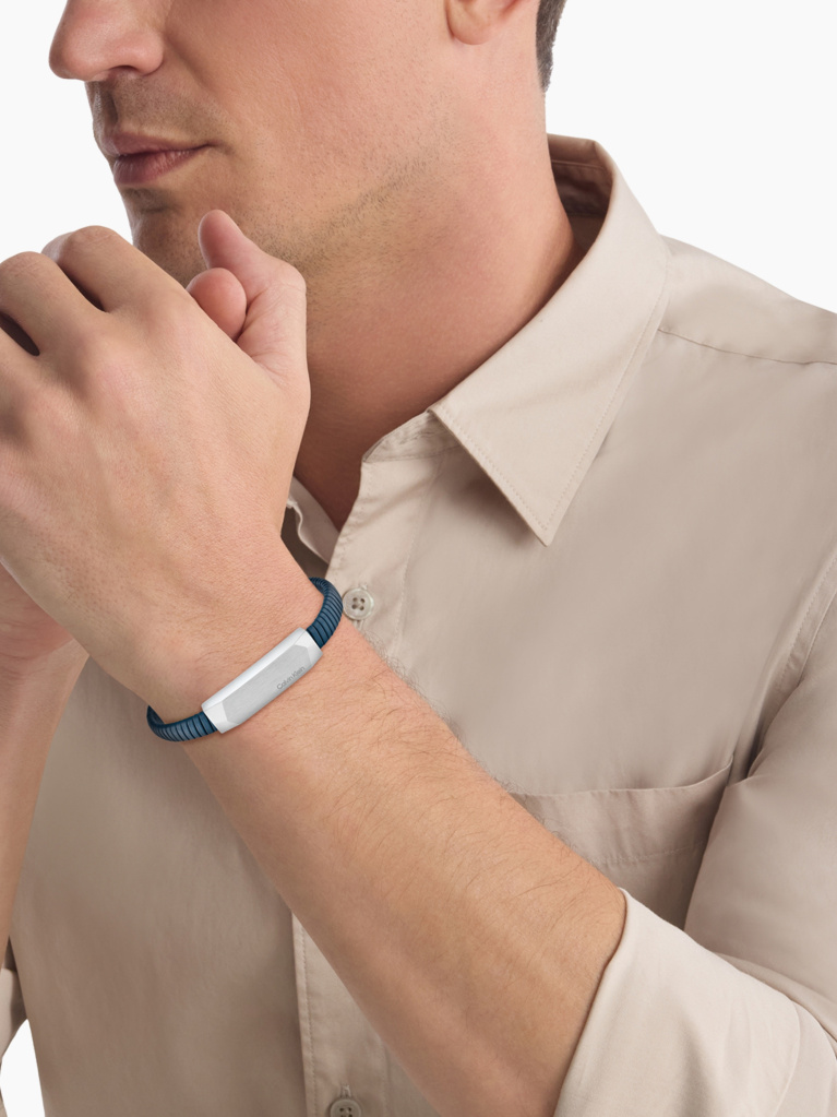 Blue Magnify Bracelet  Men