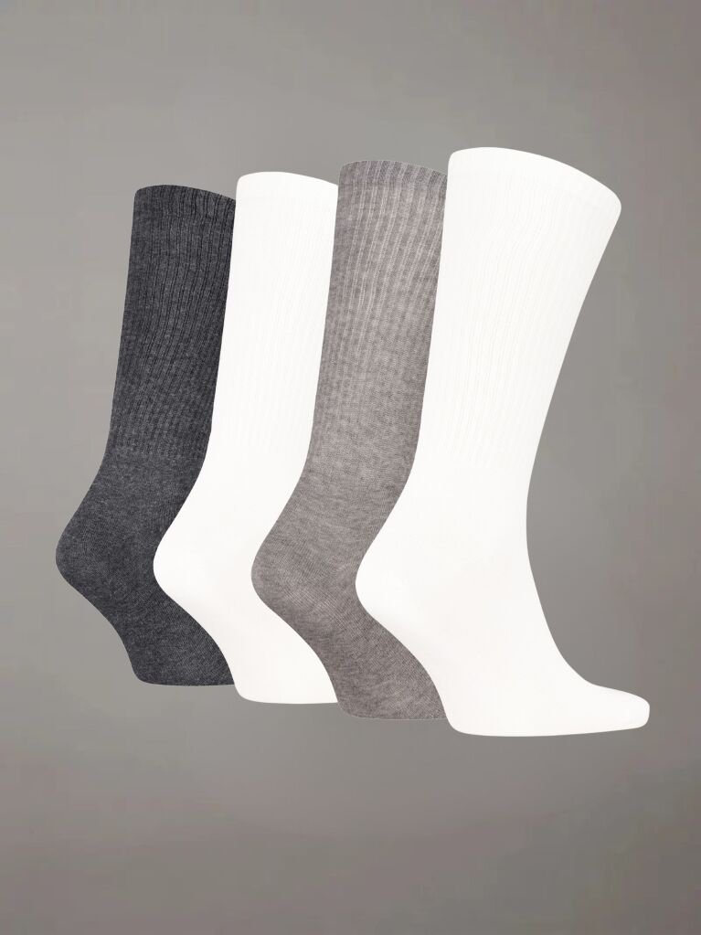 Multi 4 Pack Crew Socks Gift Set  Men
