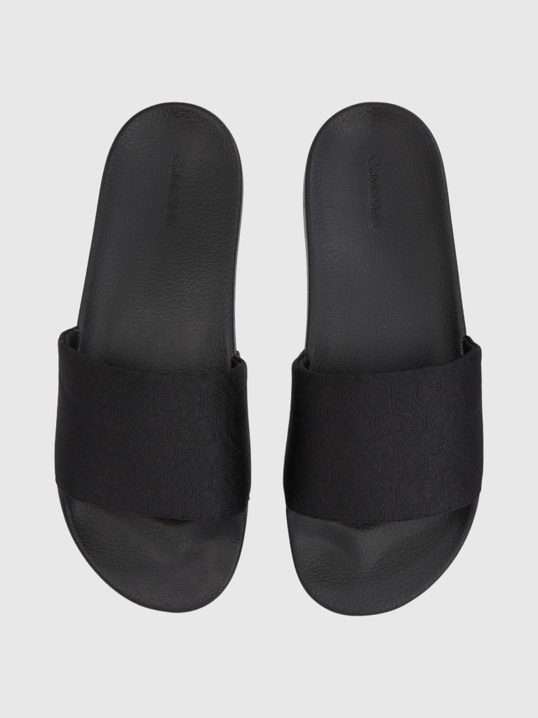 Black Pool Slides  Men