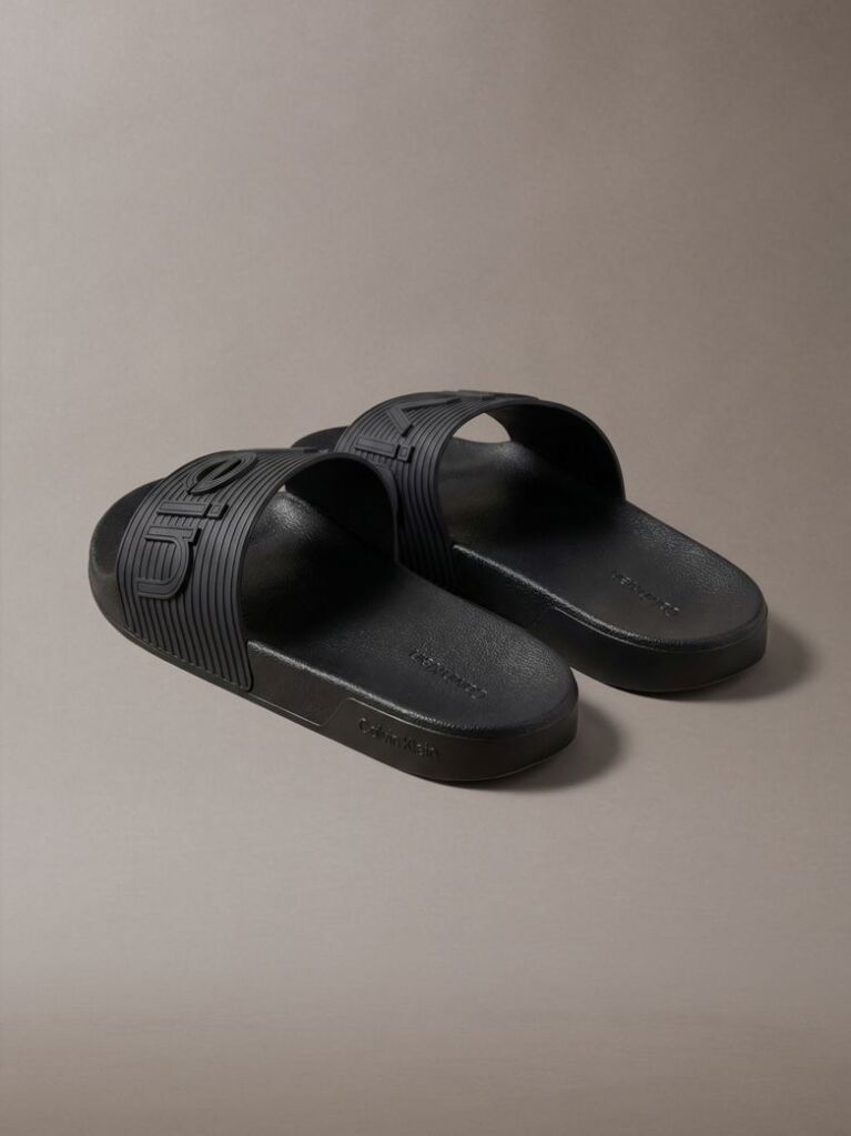 Μαύρο Nemo - Slides Με Ανάγλυφο Λογότυπο  Άνδρας