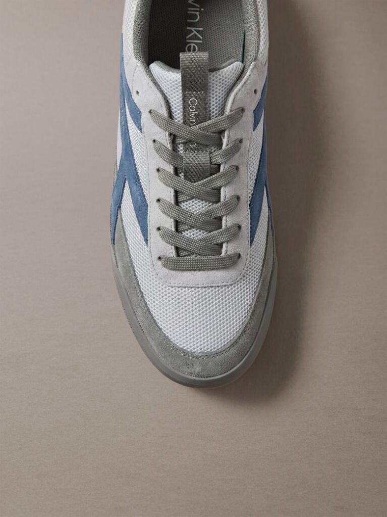 Λευκό CK KAY - Sneakers Από Σουέτ  Άνδρας