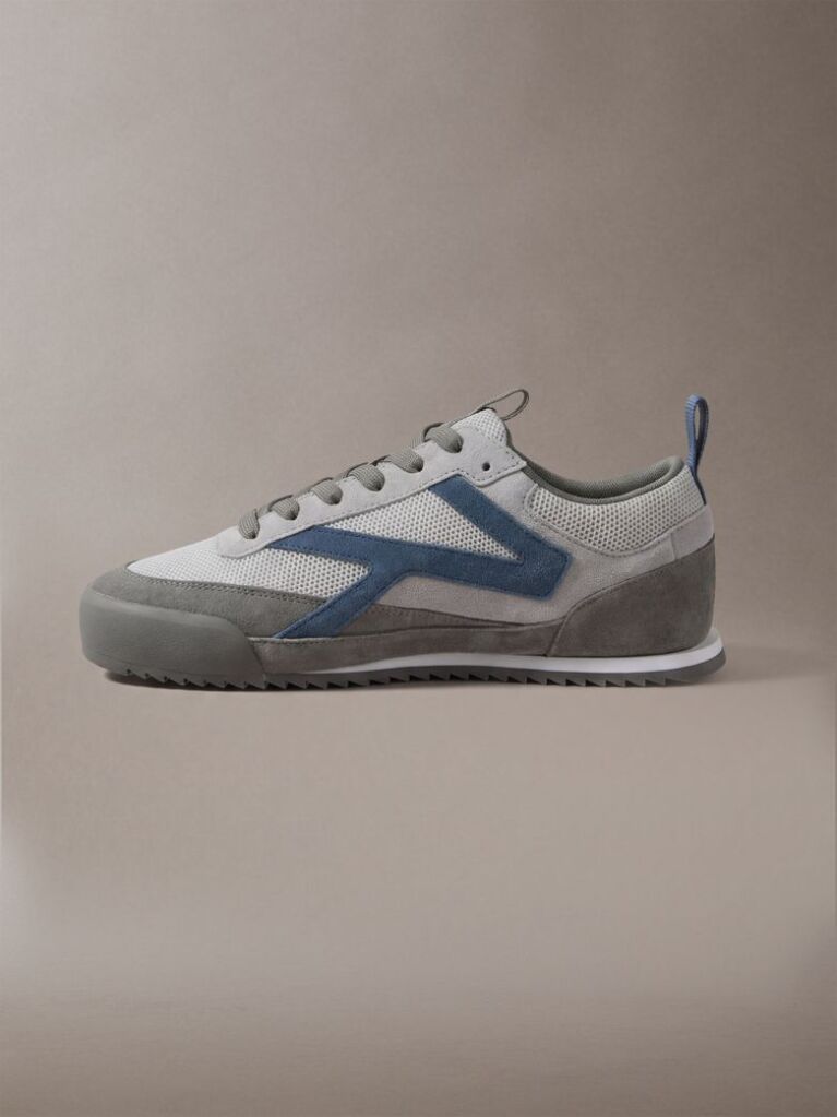 Λευκό CK KAY - Sneakers Από Σουέτ  Άνδρας