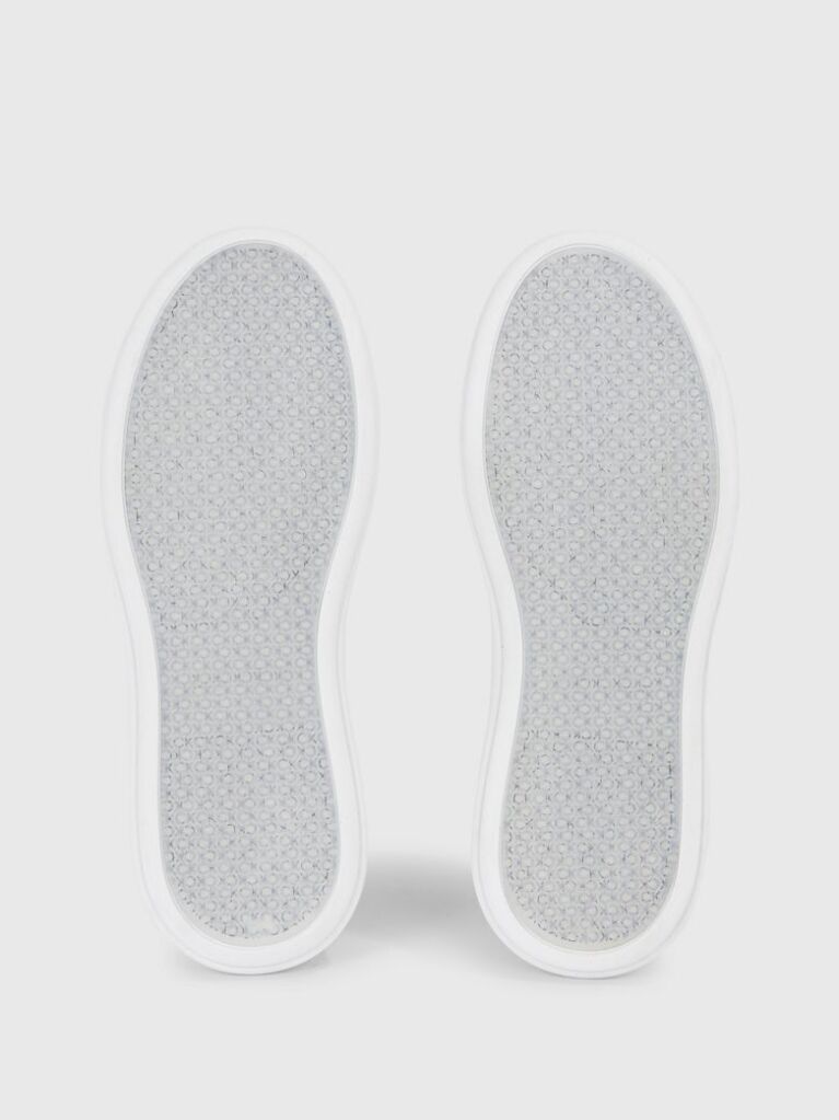 White Leather Trainers  Women