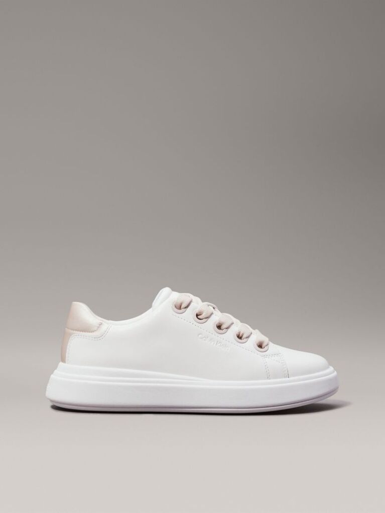 Λευκό Δερμάτινα Sneakers  Γυναίκα