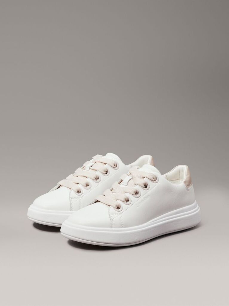 Λευκό Δερμάτινα Sneakers  Γυναίκα