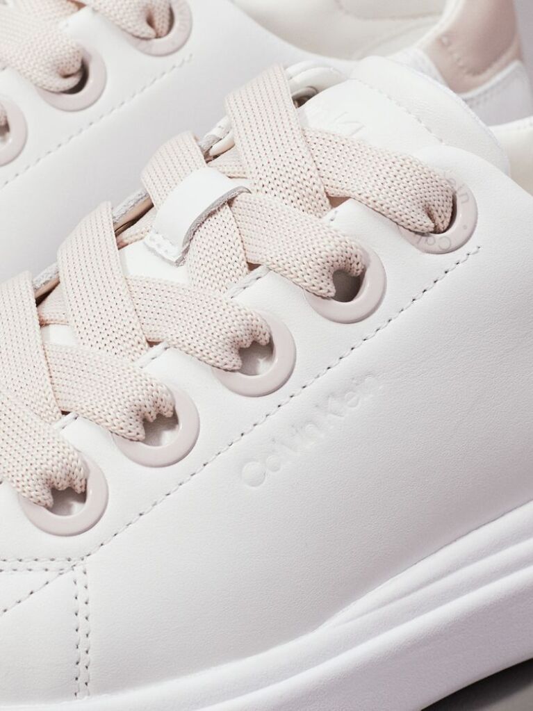 Λευκό Δερμάτινα Sneakers  Γυναίκα
