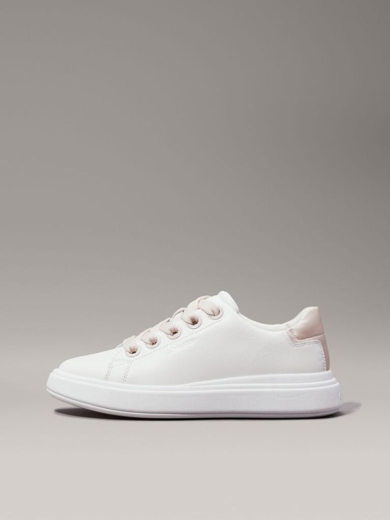 Λευκό Δερμάτινα Sneakers  Γυναίκα