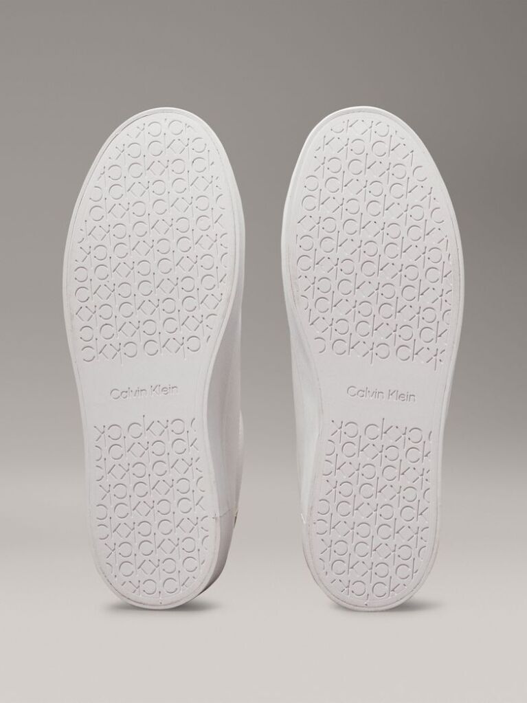 White Leather Trainers  Women