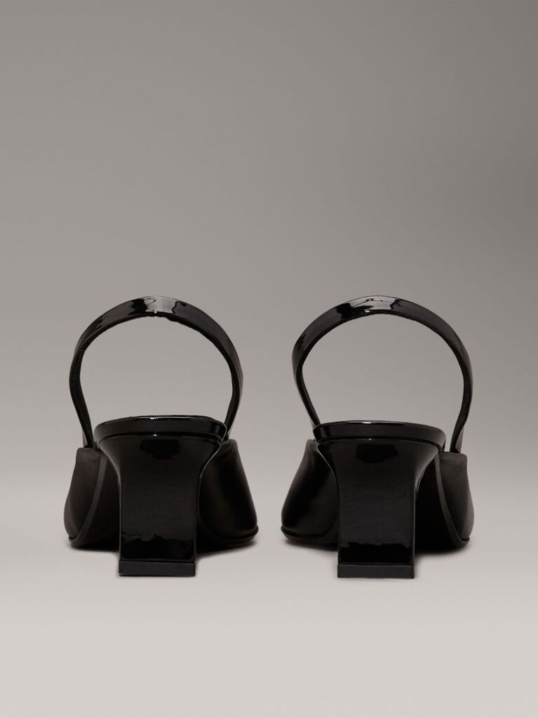 Black Slingback Pumps  Women