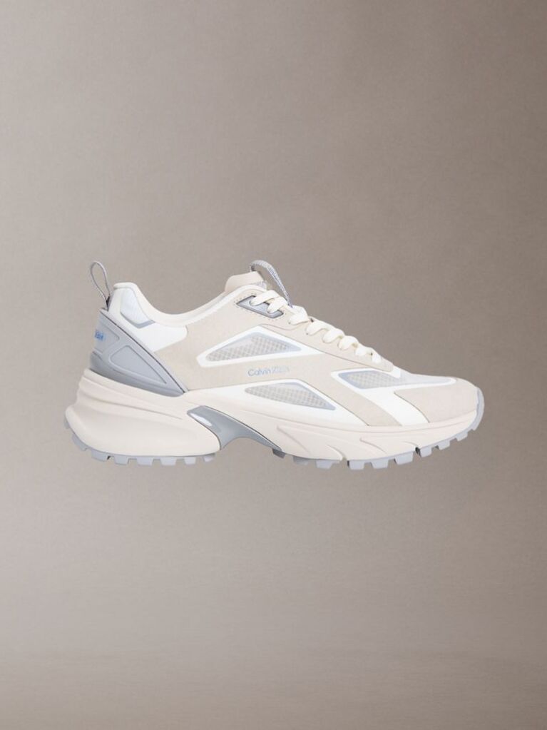White Trailblazer — Ripstop Runner Trainers  Women