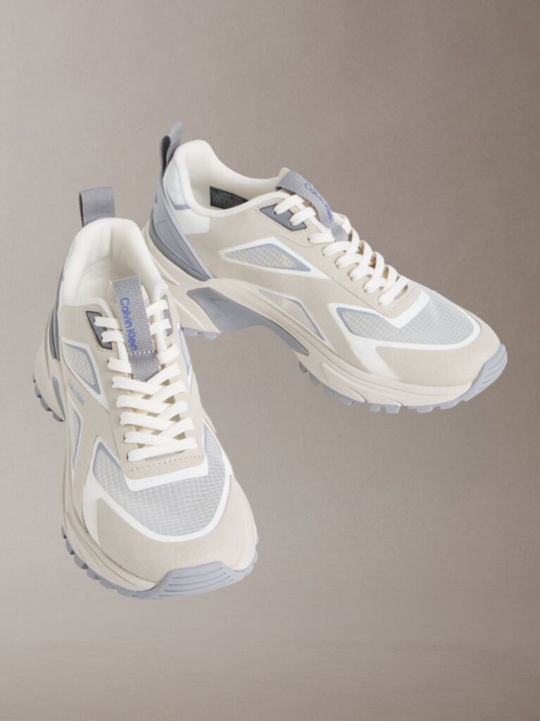 White Trailblazer — Ripstop Runner Trainers  Women