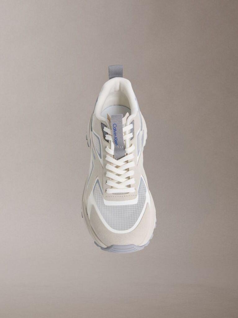 White Trailblazer — Ripstop Runner Trainers  Women