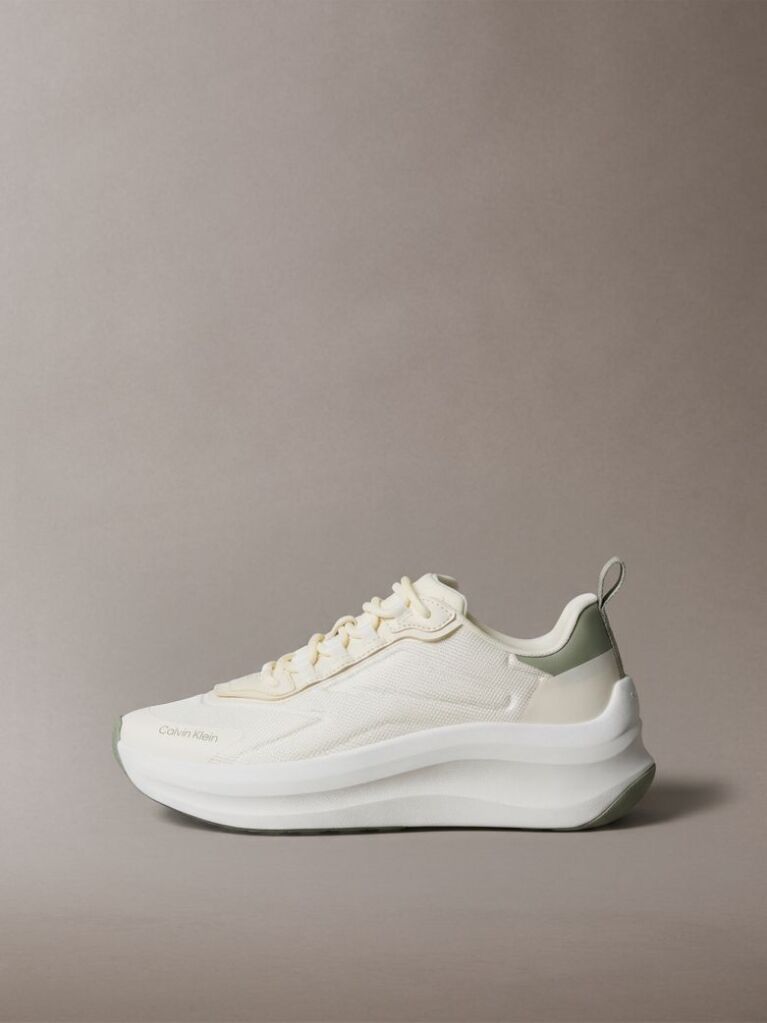 White CK Volumax - Chunky Runner Sneakers  Women