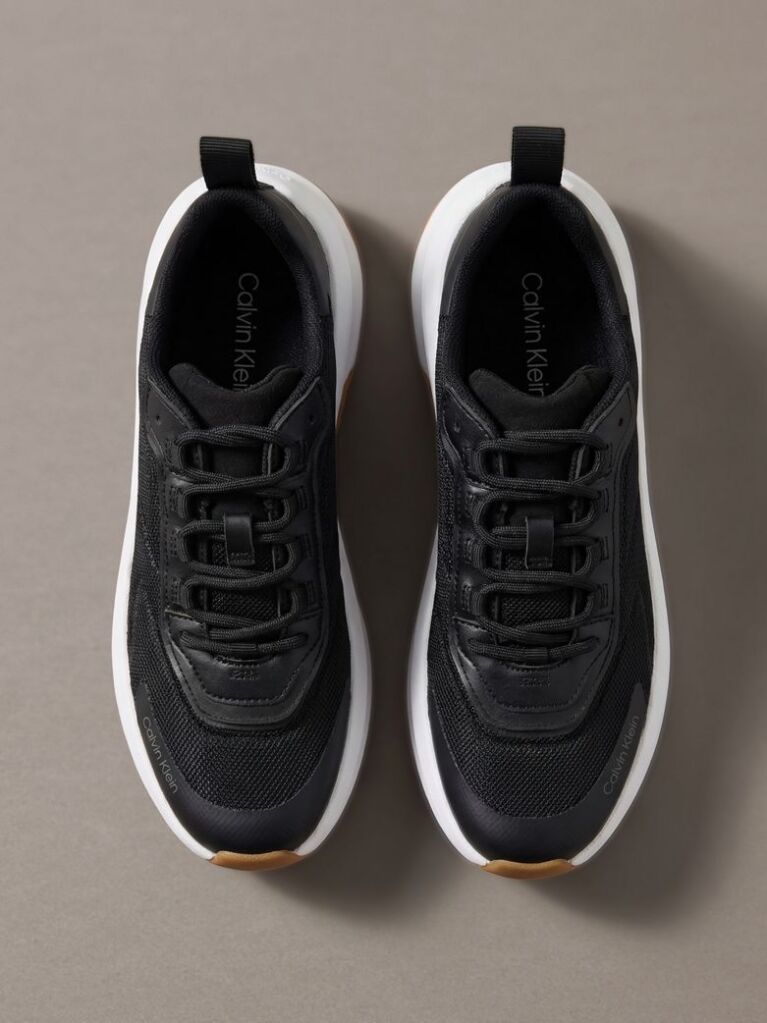 Black CK Volumax - Chunky Runner Sneakers  Women