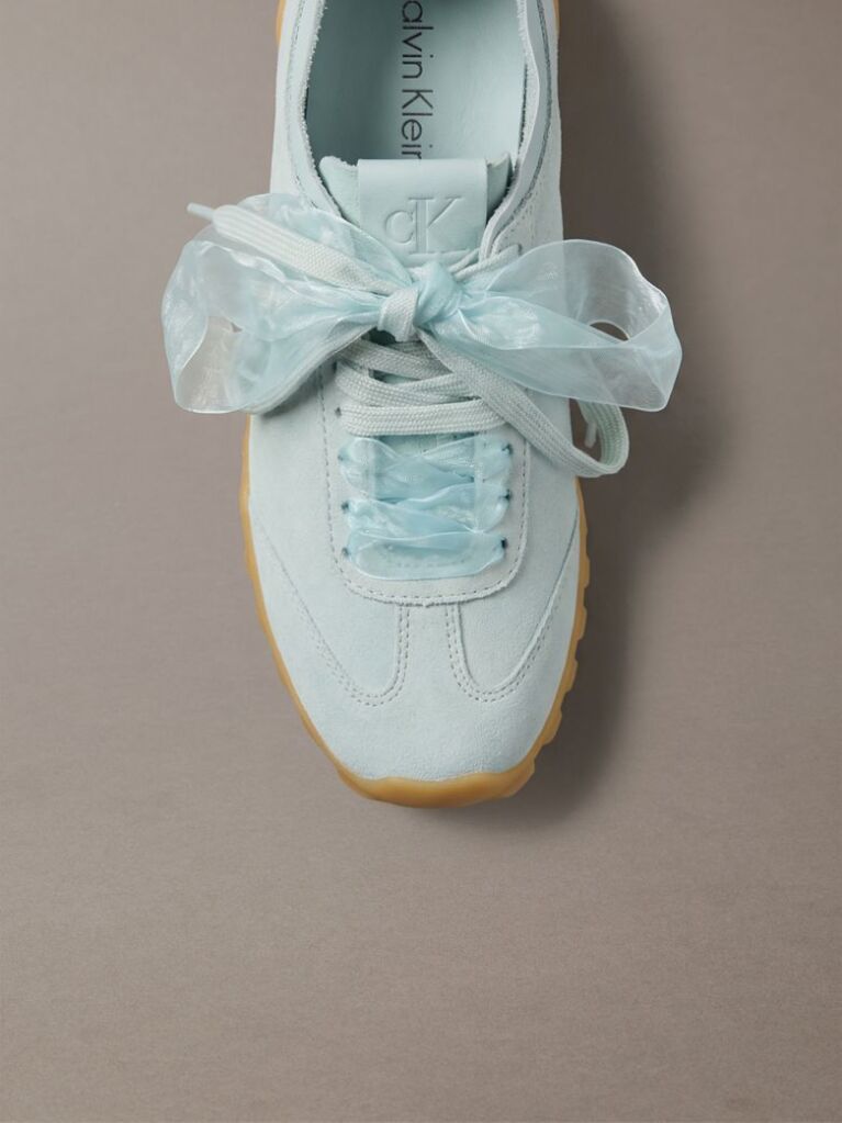 Μπλε Αθλητικά Sneakers από Σουέτ Organza  Γυναίκα